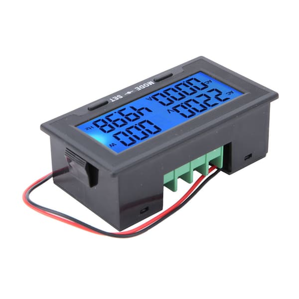 YB5142DM 0-500V Intelligent Digital LCD-skärm AC Spänning Ström Testare Mätare