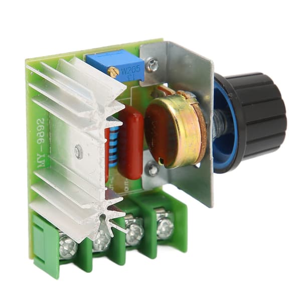 Justerbar spændingsregulator modul controller 220V 2000W lyshastigheds kontrolkort