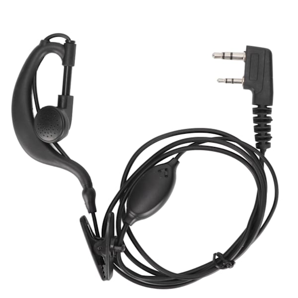 Baofeng TK Interface 2-vejs Radio Headset med Klips til BF 888S UV 5R