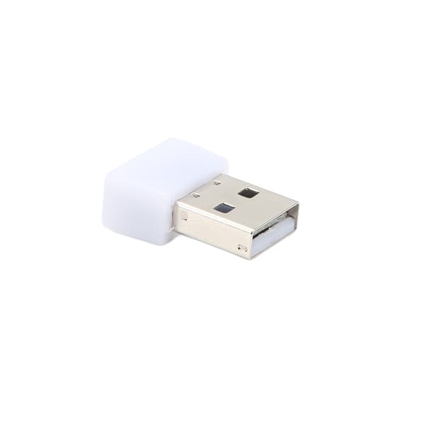 DC5V Mini USB LED-lys Fargerik Stemmestyring Bil Interiør Ambient Nattlampe