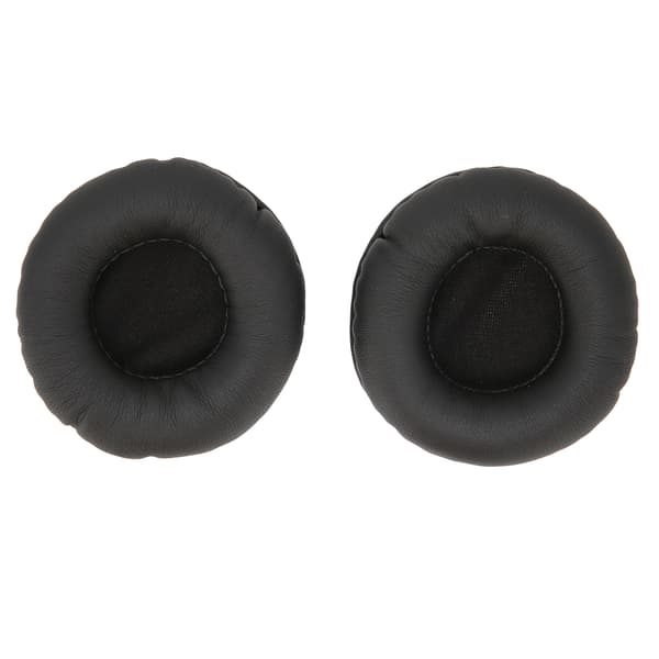 60mm Universal Blød Hovedtelefon Ørepude Udskiftning Sort 1 Par