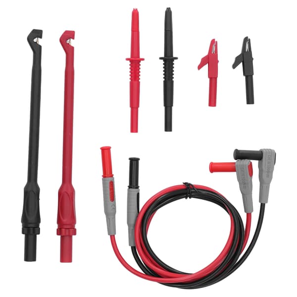 Multimeter Testledninger PVC Kobber PA Testprober Bilreparationssæt til elektrisk strøm