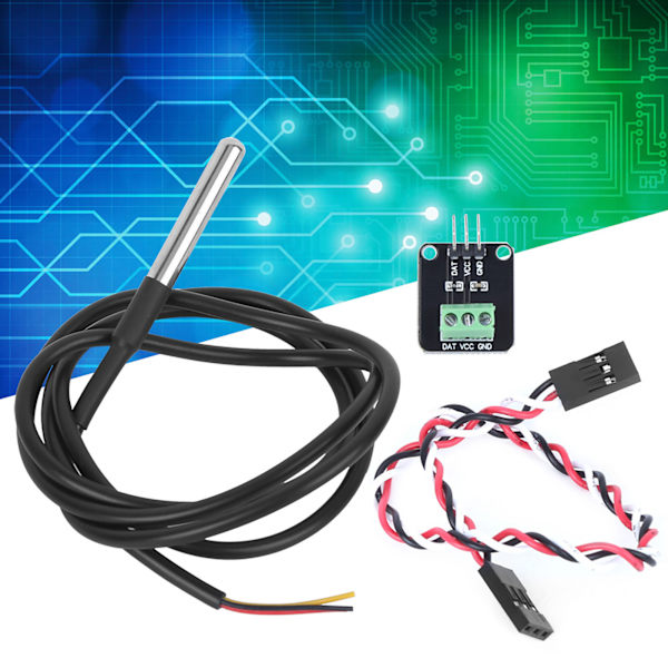 Digital Vattentät Temperatur Sensor Modul Kort Kit Elektroniska Komponenter