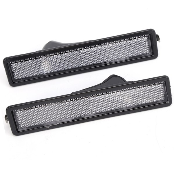 2 STK Bil Front Side Markeringslys Hus 63141377849 Hvid Linse Udskiftning til E30 E32 E34