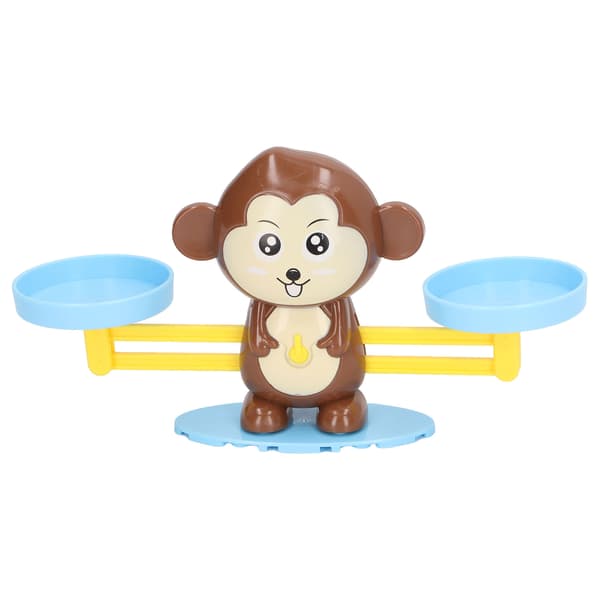 Monkey Scale Math Balance Game Pedagogisk leketøy for førskolebarn Gutter Jenter