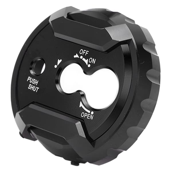CNC Aluminiumslegering Sædelås Dæksel Udskiftning til Yamaha Nmax 125 150 155 2015-2019 Sort
