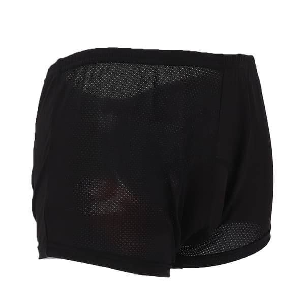 Cykeltights för män med vaddering, svampkudde, elastiska, mjuka, ventilerande och bekväma underkläder