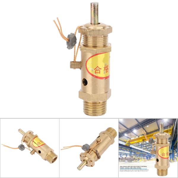 G1/4 luftkompressor sikkerhedsventil til kedeldampgenerator (5KG)