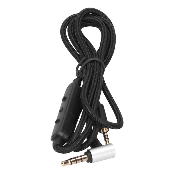 1,2 m lydkabel med volumkontrollmikrofon for Sennheiser Momentum-hodetelefoner