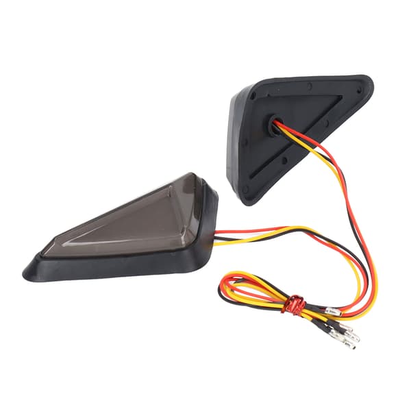 2 stk. Motorcykel LED Blinklys Flush Mount Indikator Blinker Universal Motorcykel
