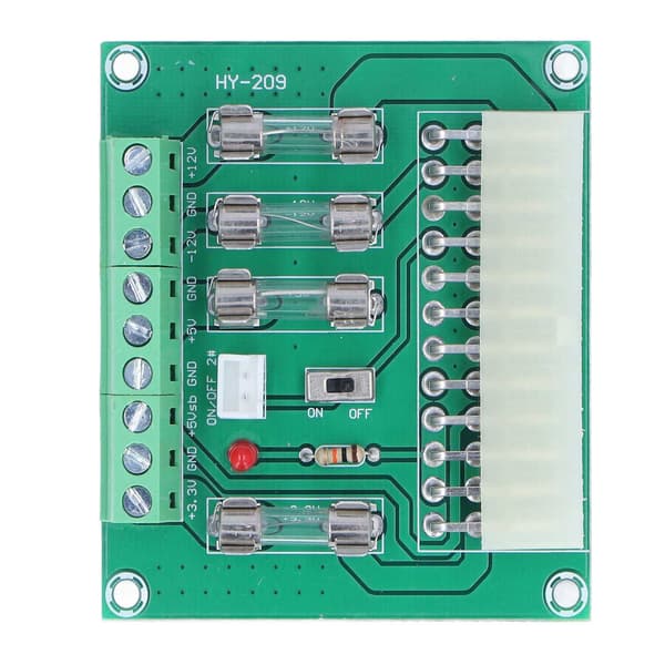 ATX Strømforsyningsadapter Modul Ledningsudbryderkort til 24PIN 20PIN Desktop Interface