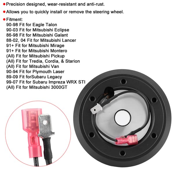 Bilrattnav Adapter Anslutningsbas SRK-100H Passar Mitsubishi Eclipse