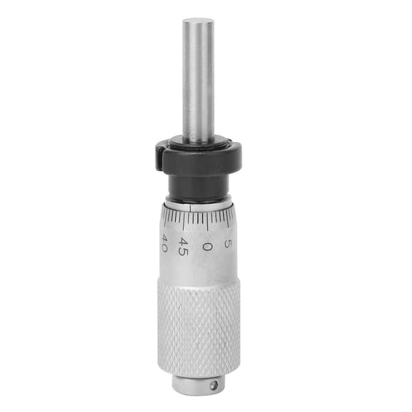 0-13mm Mikrometer Flat Kulehode Finjustering for Nøyaktighetsinstrumenter Flat Hode med Mutter