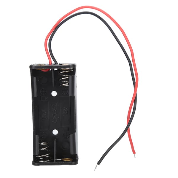 10 stk. 2x 3x AAA Batteriholder Plastboks med ledning