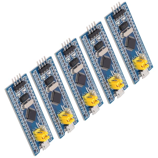 5 stk. STM32F103C8T6 Minimum System Development Board Mirco USB 40 Pin Core Learning Module