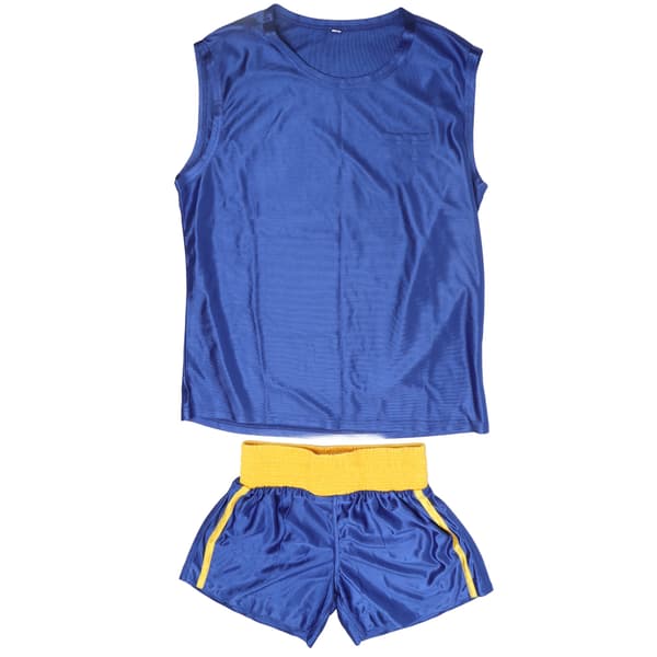 Boxningsuniform för barn, elastisk midja, Sanda Muay Thai träningsdräkt, tävlingsoutfit