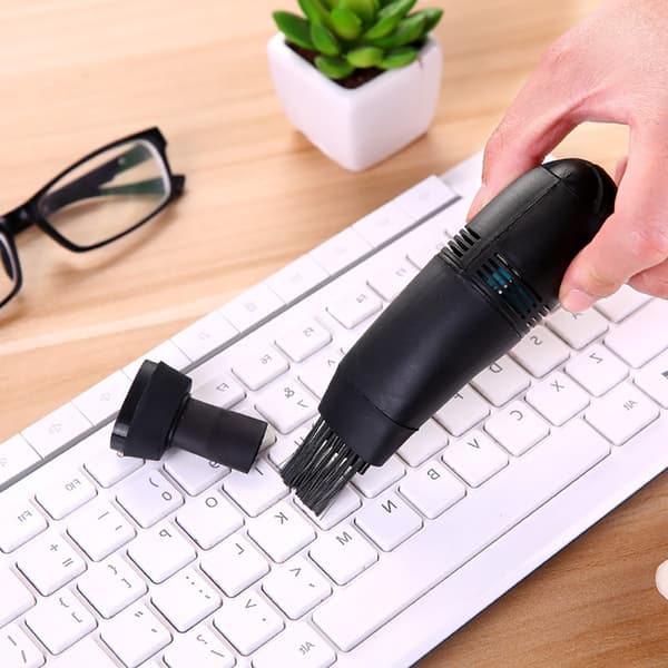 Mini USB Tastatur Støvsuger PC Laptop Støvrensningsbørste Sæt