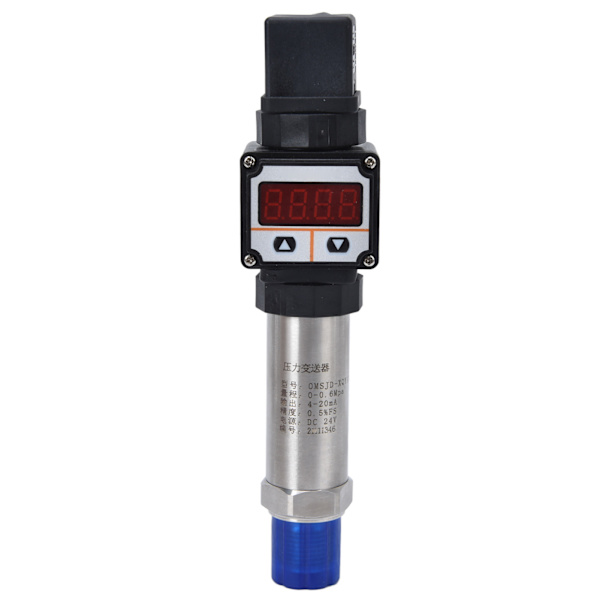 Digitalt Display Tryktransmitter Rustfrit Stål PVC Konstruktionsplast 0-0.6Mpa