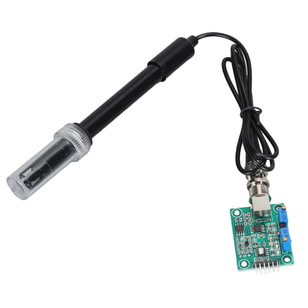 PH Elektrod Probsensor Modul med BNC-kontakt PH-värde Övervakningskort Kit