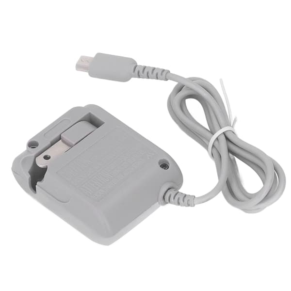 Sammenleggbar 45-tommers strømadapter vegglader 100-240V US-plugg for DS Lite spillkonsoll