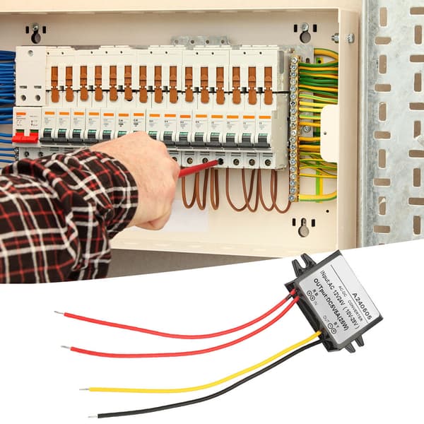 12V 24V AC til 5V DC Buck Converter Strømforsyningsmodul
