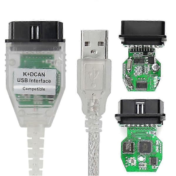 Til BMW INPA Ediabas K+DCAN Chip USB Interface Bil Diagnostisk Værktøj OBD 2 Scanner Switch USB Interface Kabel