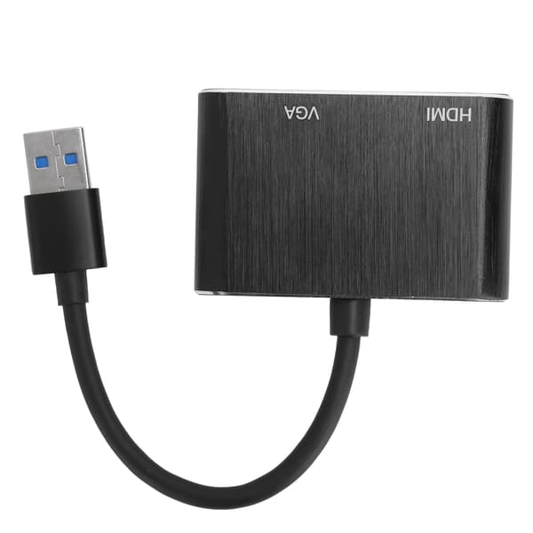 USB 3.0 till VGA HDMI-adapter Strömomvandlare Display Expansion Dock Datortillbehör