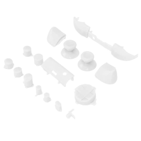 Xbox Series X Handkontroll Ersättningsknappar Set Vit