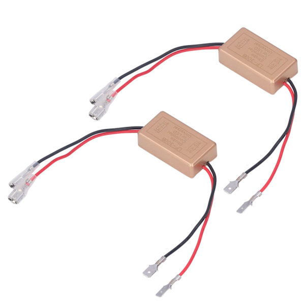 2 STK LED Strobe Controller Bil Forlygte Signallys Kontrol Blinker Modul LF‑300B H1