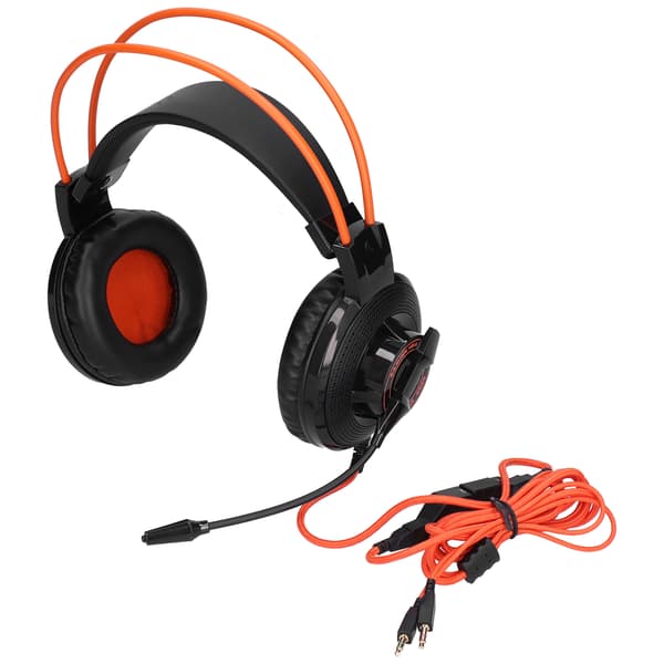 Gaming Headset Lett Justerbart med Mikrofon Volumkontroll