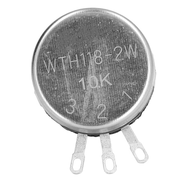 20 st Potentiometer Sortimentskit Enkelvarv Kolfilm Rotationspotentiometer WTH118 2W 10K