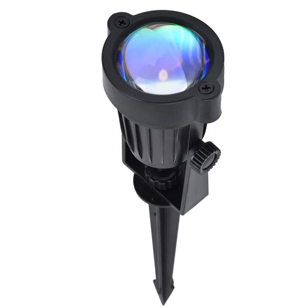 USB-driven LED Gräsmatta Lampa Vattentät Utomhus Trädgård Gård Marklampa Solfärgsprojektion