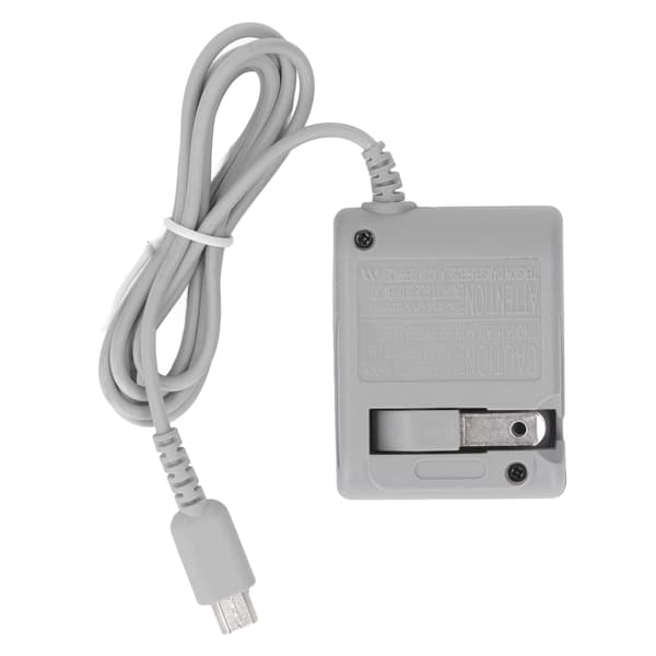 Sammenfoldelig 45 tommer strømadapter vægoplader 100-240V US-stik til DS Lite spillekonsol