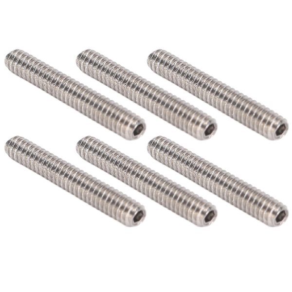 50 stk. A2-70 rustfritt stål settskruer M2x12 sett maskinvare festemidler sortiment sett