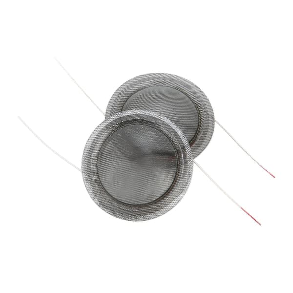 2 stk. Transparent Lydfilm Dome Tweeter Svingspole Højttalertilbehør