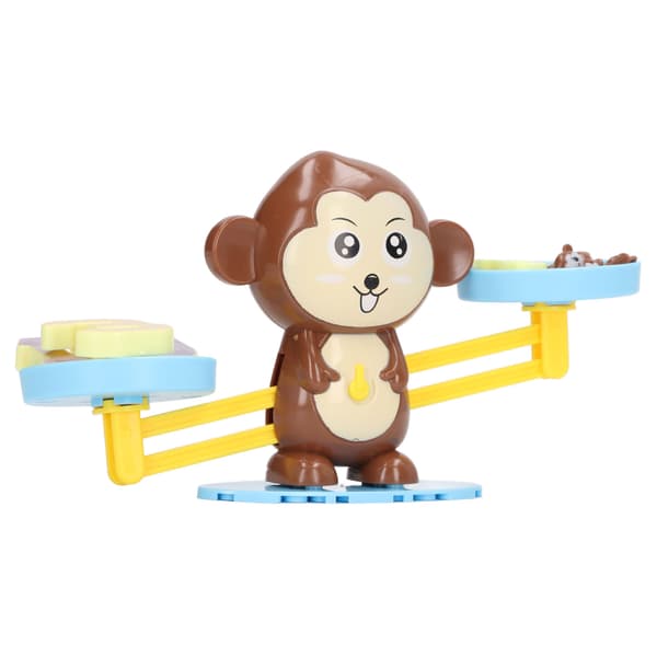 Monkey Scale Math Balance Game Pedagogisk leketøy for førskolebarn Gutter Jenter