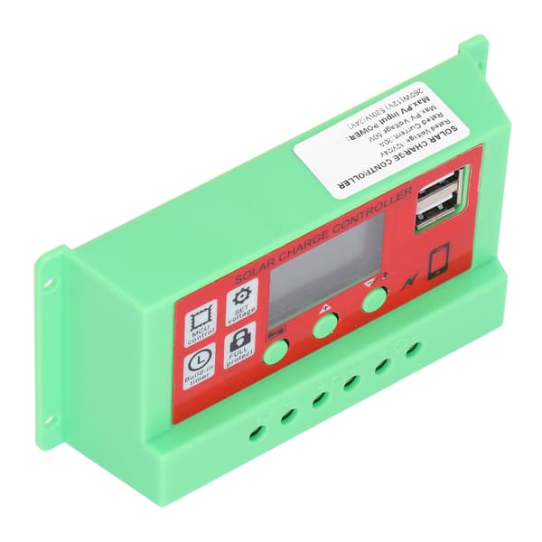 Solladdningsregulator PWM Solladdningsregulator med LCD för Smart Hem 12V 24V20A