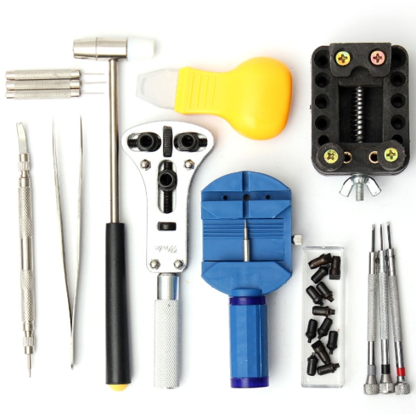 Ur reparationssæt reparationsværktøj (hammer med håndtag) til værktøjsrum