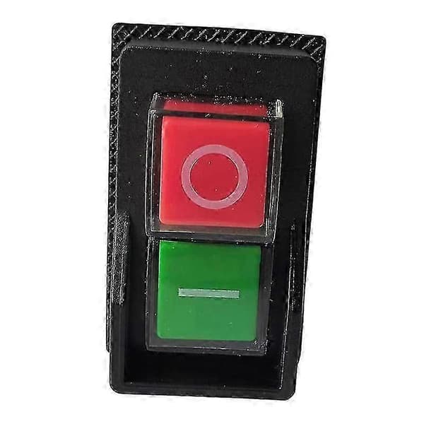 Elektromagnetiske afbrydere Trykknapafbrydere til have KJD17 220V 5-benede -terminaler Black