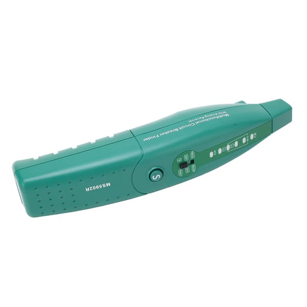 HISITEK MS5902 Automatisk effektbryter sikringsfinner US EU Plug Socket Tester 110‑250V EU Plug