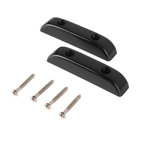 2 st bas tumstöd plast halkfri lättvikt jazz basgitarr tumfingerstöd GM01 svart