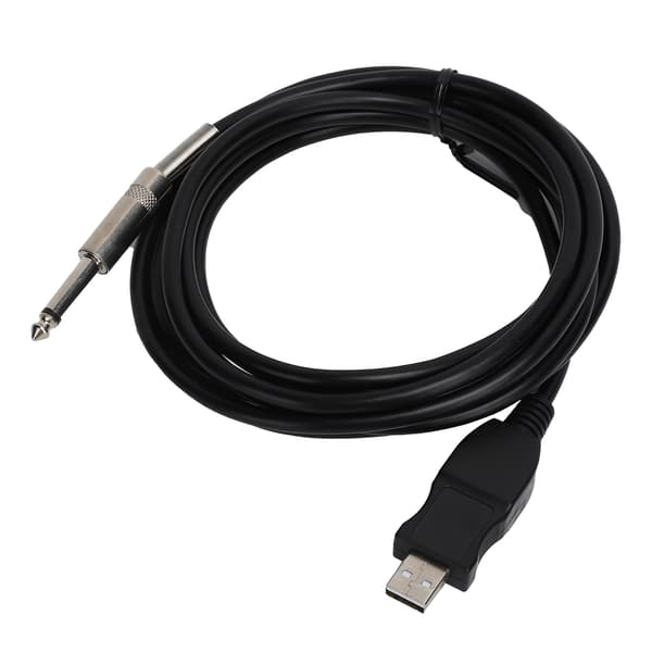3M USB till 6,5 mm XLR Ljudinspelningskabel för Spelutrustning PS2 PS3 WII XBOX