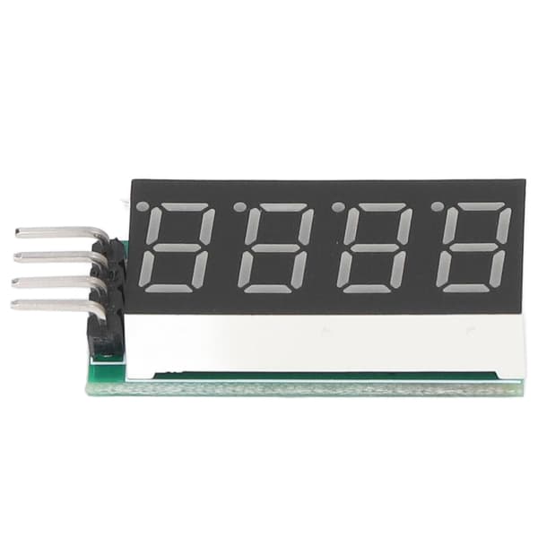 4-siffrig 7-segments digital tubmodul LED-displaymodul I2C-gränssnitt DC 5V/3.3V DM43B04