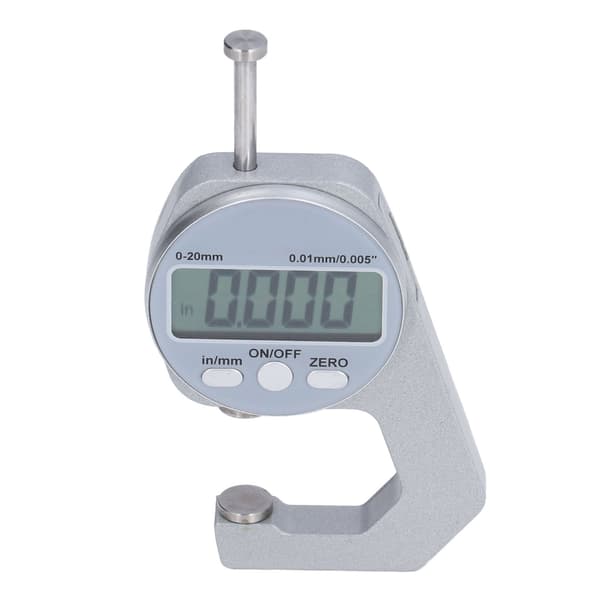Digital tjockleksmätare elektronisk bromsok 0-20mm räckvidd LCD-display