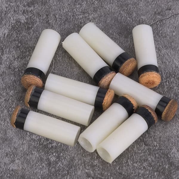 10 stk. Snooker Pool Kø Spids Billard Stang Udskiftningsdele Reparationsværktøj Tilbehør 10 mm