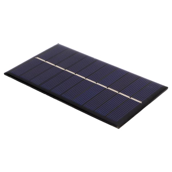 Mini solcellepanel 1.2W 5V polysilisium effektiv DIY for vannpumpe gatelys