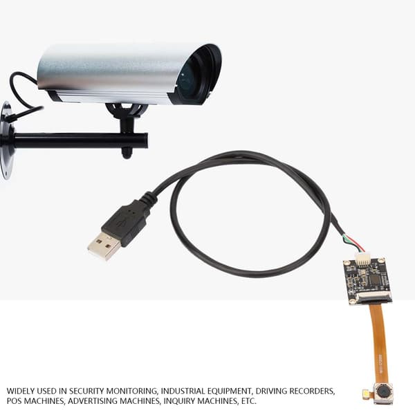 2 millioner pixels 60° vidvinkel USB-kameramodul med GT2005-chip