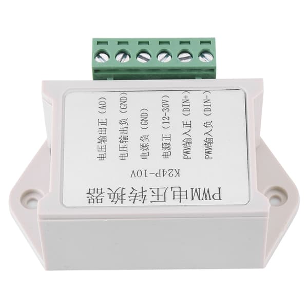Digital til Analog PWM Signal Konverter Spenningsadapter Hvit