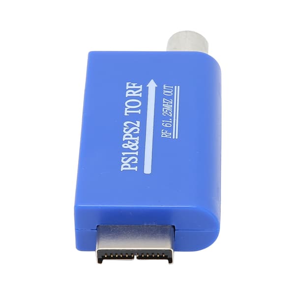 PS1 PS2 til RF Adapter TV RF Signal Konverter til TV Boks Netværksboks Spillekonsol