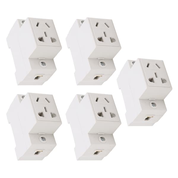 Industrielt Modulært Strømstik 5 Huller 250V AC30-105 Holdbart Sikkert Robust